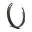 Mercana Taj (Large) 21L x 3W Black Broken Halo Decorative Object