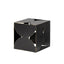 Mercana Darren (Small) 6L x 6W Black Metal Decorative Cube
