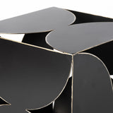 Mercana Darren (Small) 6L x 6W Black Metal Decorative Cube
