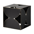 Mercana Darren (Large) 8L x 8W Black Metal Decorative Cube