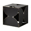 Mercana Darren (Large) 8L x 8W Black Metal Decorative Cube