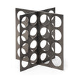 Mercana Fletcher (Large) 6L x 6W Gray Metal Abstract Decorative Object