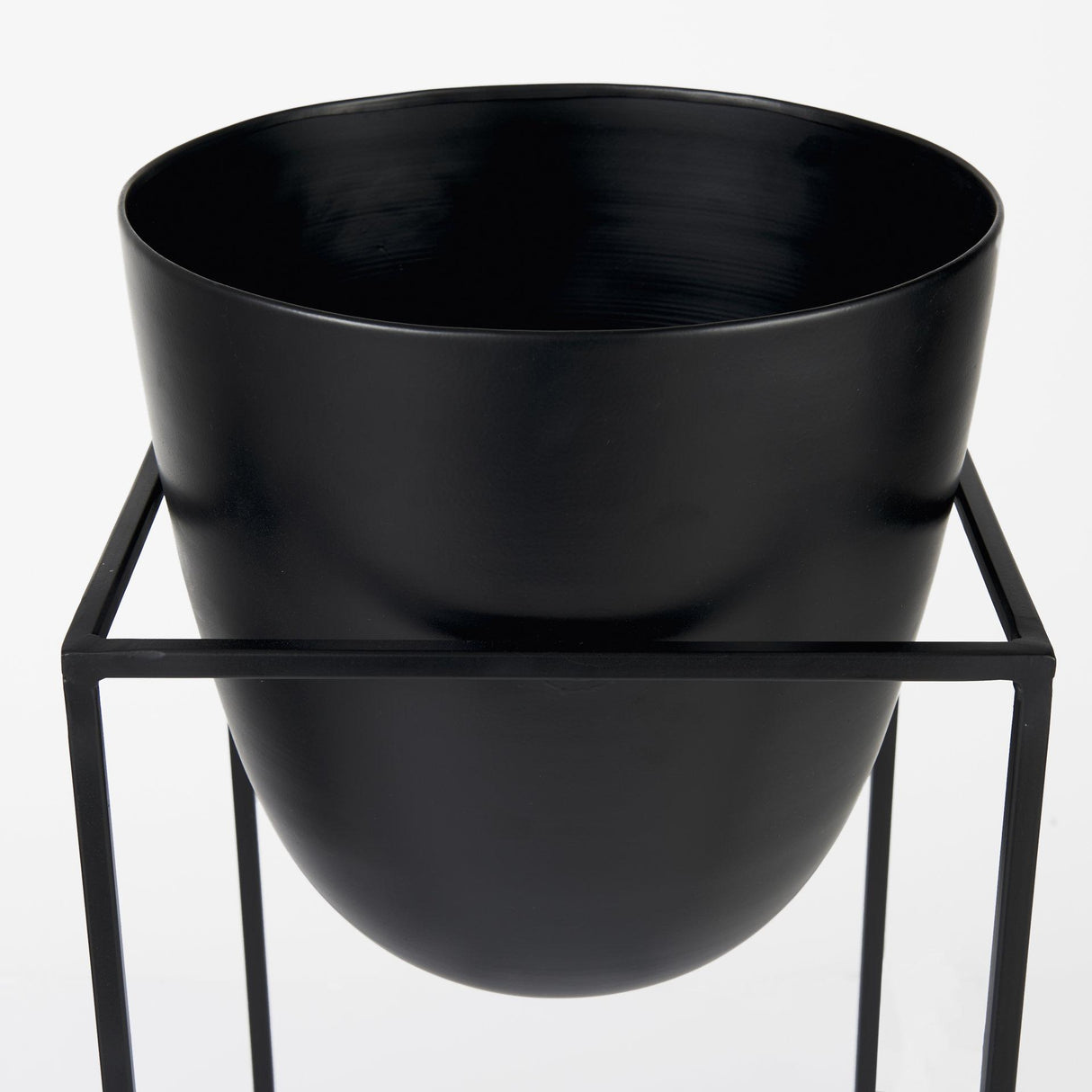 Mercana Bumble (Set of 2) 12L x 12W x 32H Black Plant Stands