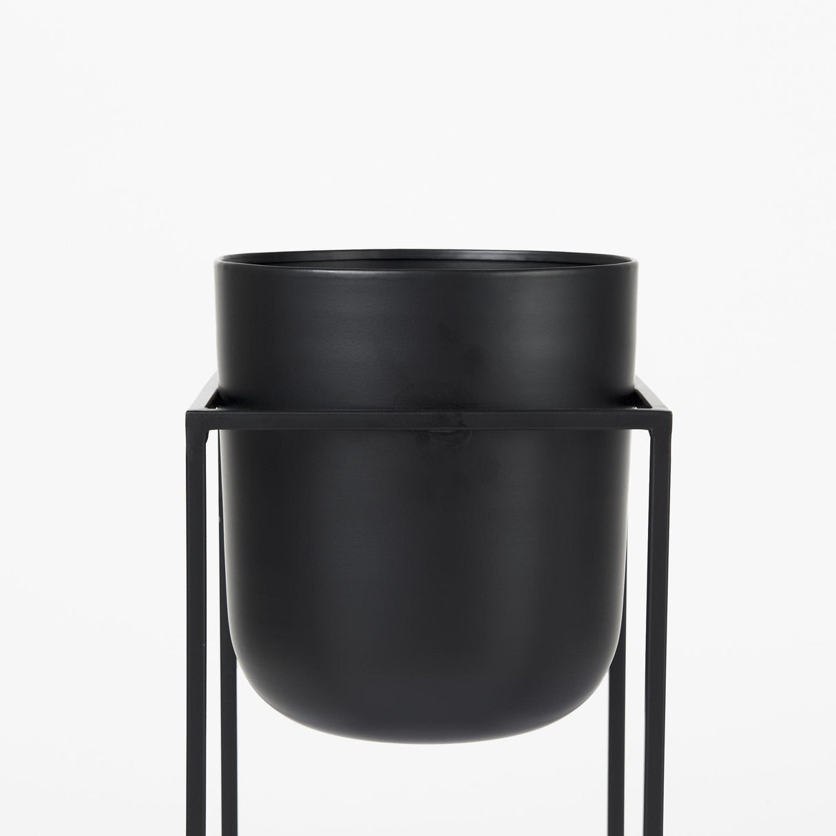 Mercana Bumble (Set of 2) 12L x 12W x 32H Black Plant Stands