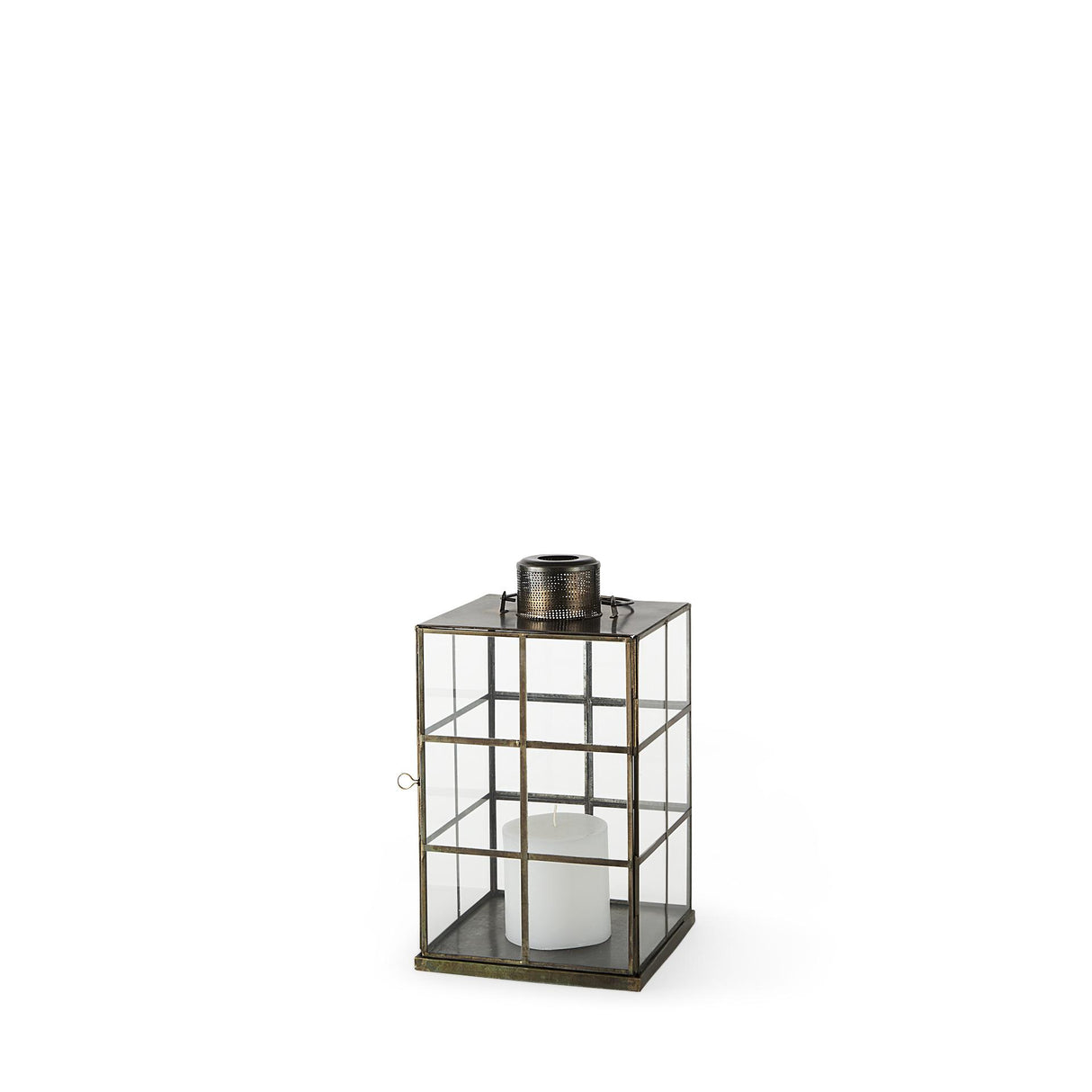 Mercana Grimwig (Small) 8L x 8W x 15H LANTERN W/SHEET BASE WITHOUT BEVEL