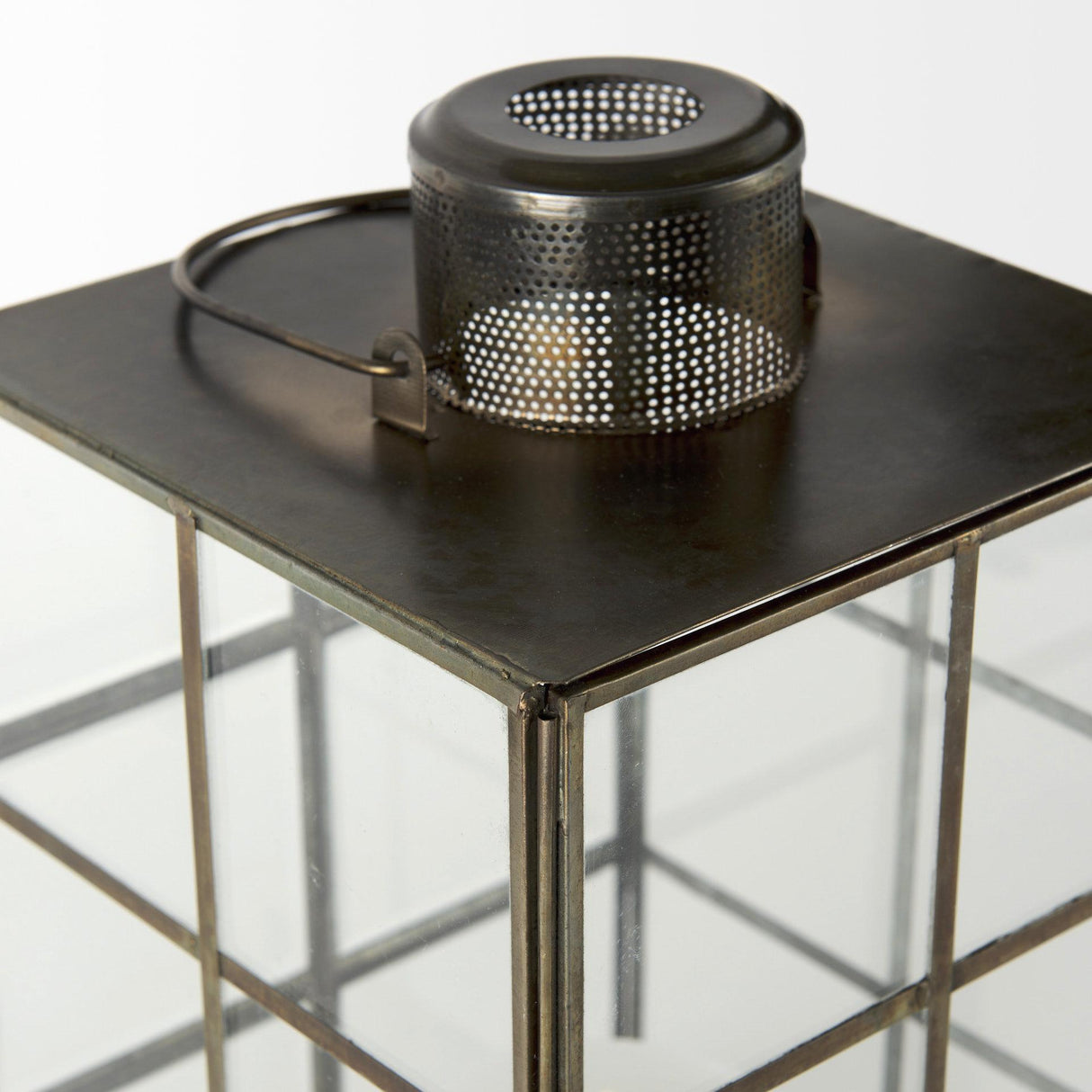 Mercana Grimwig (Small) 8L x 8W x 15H LANTERN W/SHEET BASE WITHOUT BEVEL