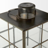 Mercana Grimwig (Small) 8L x 8W x 15H LANTERN W/SHEET BASE WITHOUT BEVEL