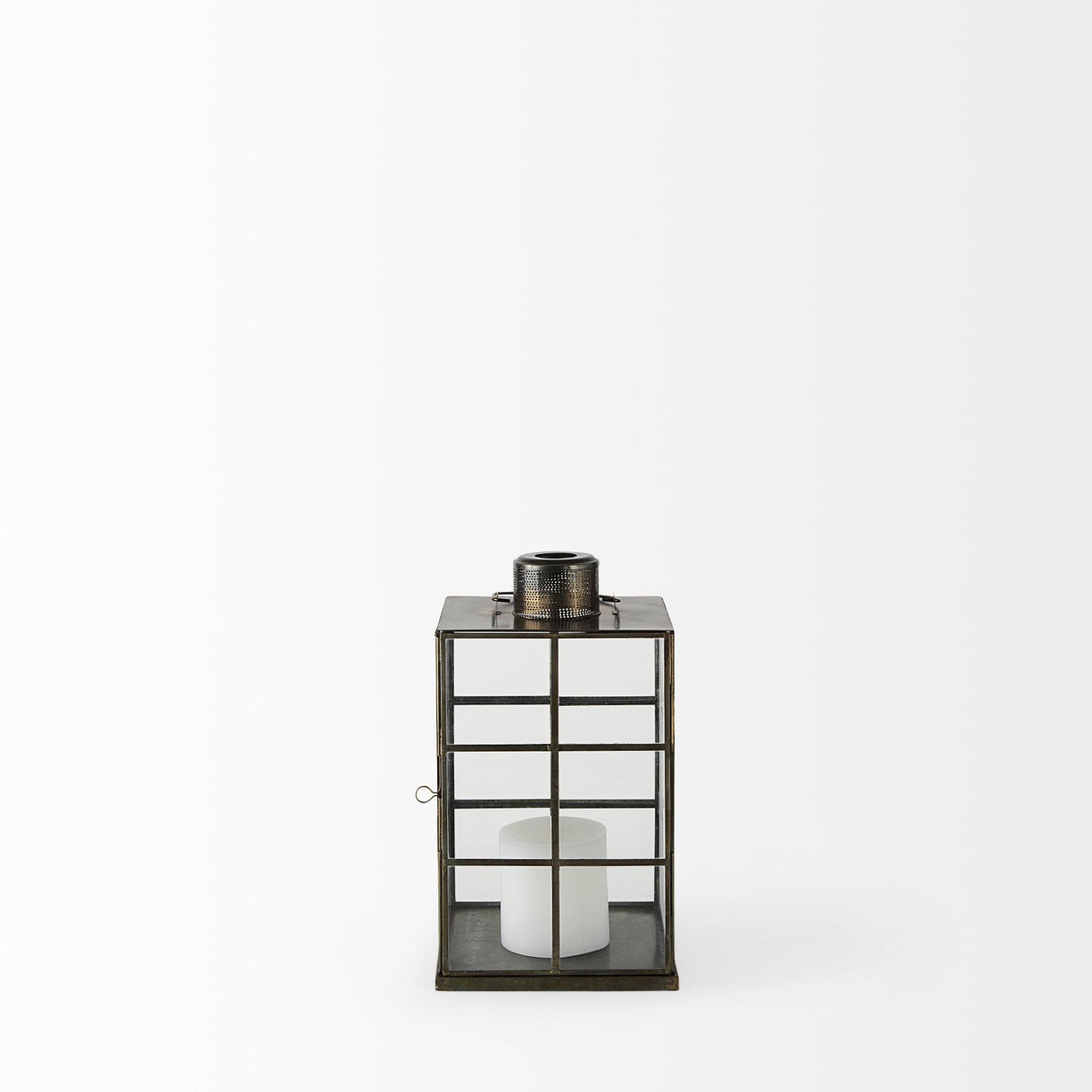 Mercana Grimwig (Small) 8L x 8W x 15H LANTERN W/SHEET BASE WITHOUT BEVEL