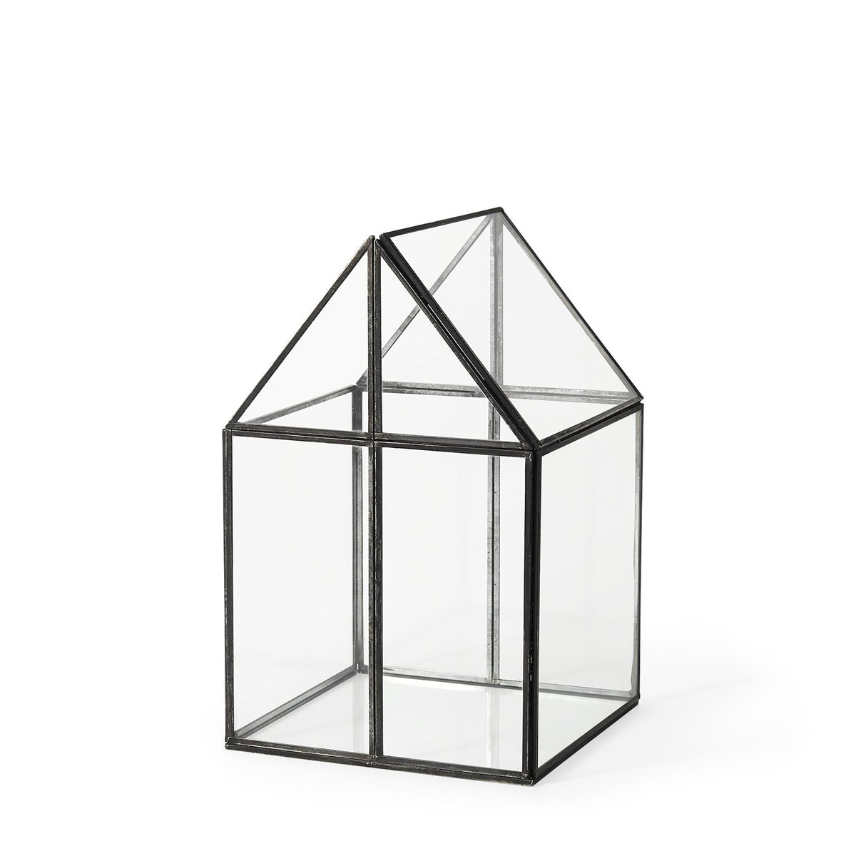 Mercana Sikes (Medium) 8L x 8W x 13H Hut Terrarium W/Glass Base