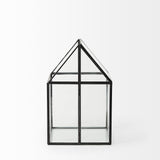 Mercana Sikes (Medium) 8L x 8W x 13H Hut Terrarium W/Glass Base