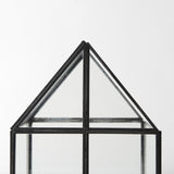 Mercana Sikes (Medium) 8L x 8W x 13H Hut Terrarium W/Glass Base