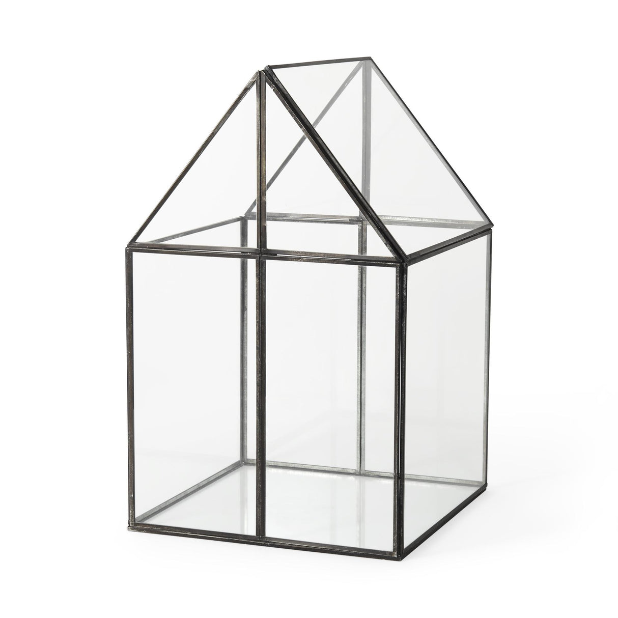 Mercana Sikes (Large) 10L x 10W x 16H Hut Terrarium W/Glass Base
