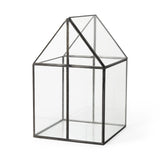 Mercana Sikes (Large) 10L x 10W x 16H Hut Terrarium W/Glass Base