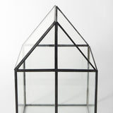 Mercana Sikes (Large) 10L x 10W x 16H Hut Terrarium W/Glass Base
