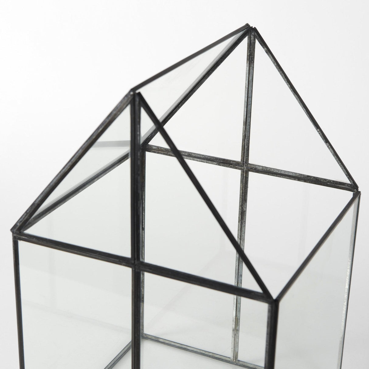 Mercana Sikes (Large) 10L x 10W x 16H Hut Terrarium W/Glass Base