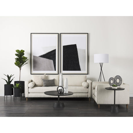 Mercana Claypoole (Set of 3) Black Plant Stands