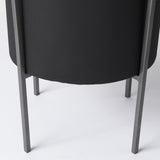 Mercana Claypoole (Set of 3) Black Plant Stands
