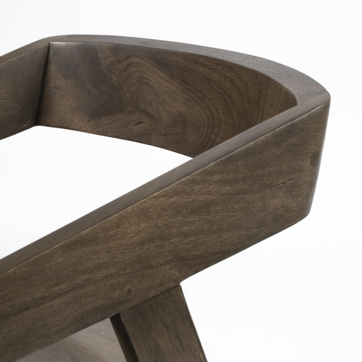Mercana Nicholas I Onyx Brown Solid Wood Dining Chair