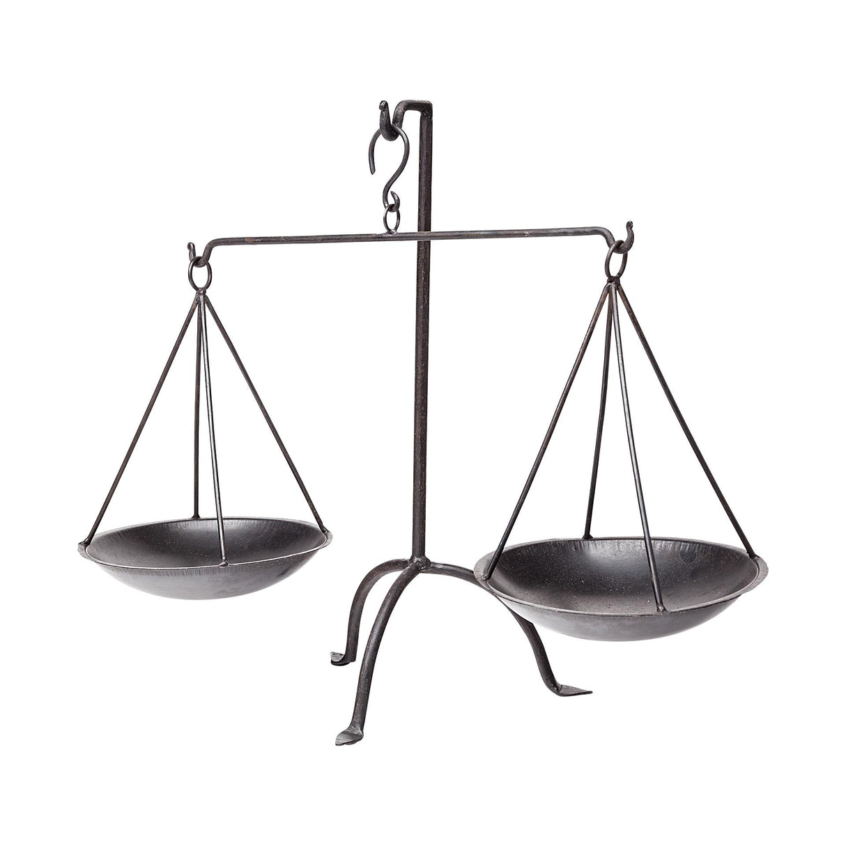 Mercana Adilah 16L x 10W Black Metal Vintage Inspired Weighing Scale