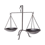 Mercana Adilah 16L x 10W Black Metal Vintage Inspired Weighing Scale