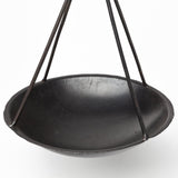 Mercana Adilah 16L x 10W Black Metal Vintage Inspired Weighing Scale