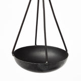 Mercana Ellis 10L x 4W Black Metal Vintage Inspired Weighing Scale