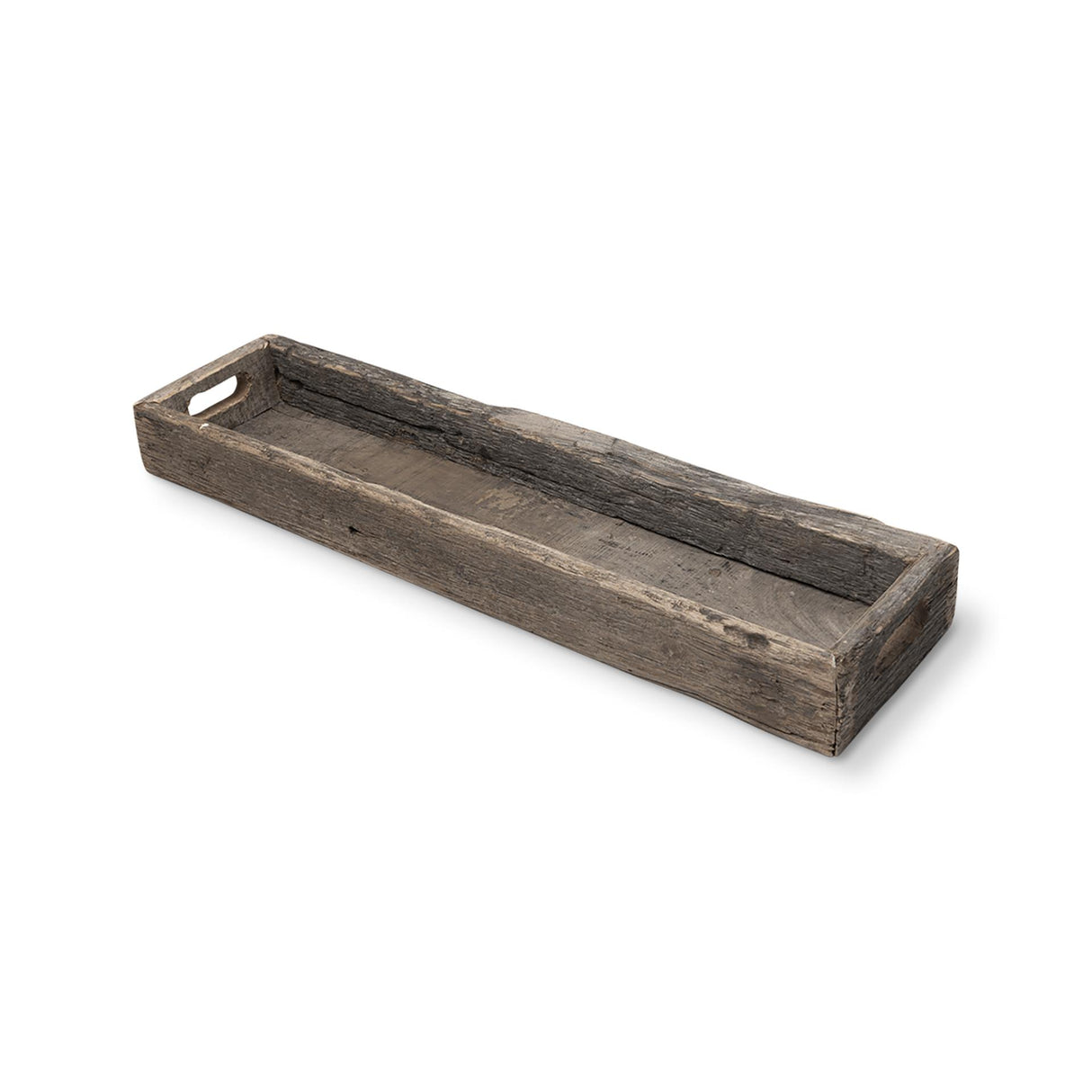 Mercana Vernon (Medium) 30L x 7W Brown Reclaimed Wood Tray