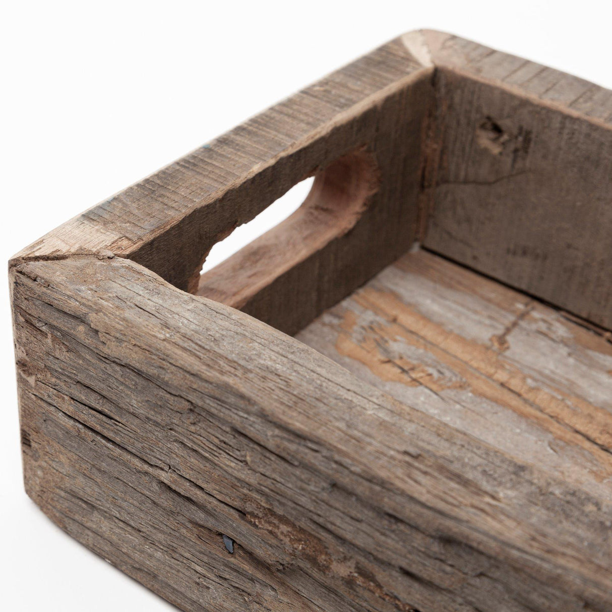 Mercana Vernon (Small) 24L x 7W Brown Reclaimed Wood Tray