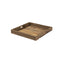 Mercana Carson (Small) 24L x 24W Brown Reclaimed Wood Tray