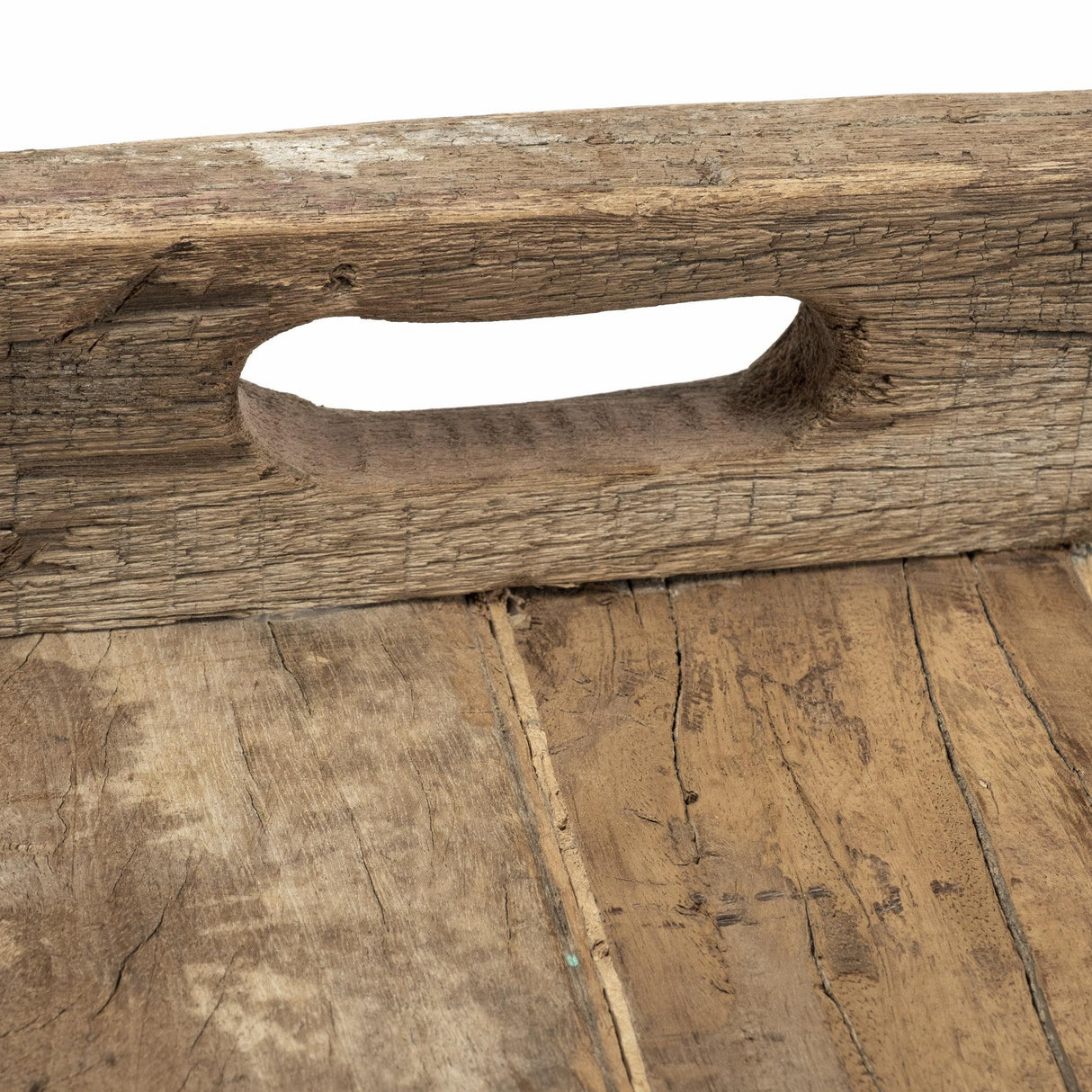 Mercana Carson (Small) 24L x 24W Brown Reclaimed Wood Tray