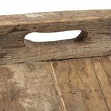 Mercana Carson (Small) 24L x 24W Brown Reclaimed Wood Tray