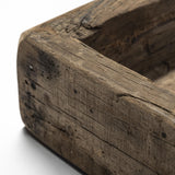Mercana Carson (Small) 24L x 24W Brown Reclaimed Wood Tray