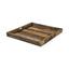 Mercana Carson (Large) 30L x 30W Brown Reclaimed Wood Tray