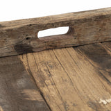 Mercana Carson (Large) 30L x 30W Brown Reclaimed Wood Tray