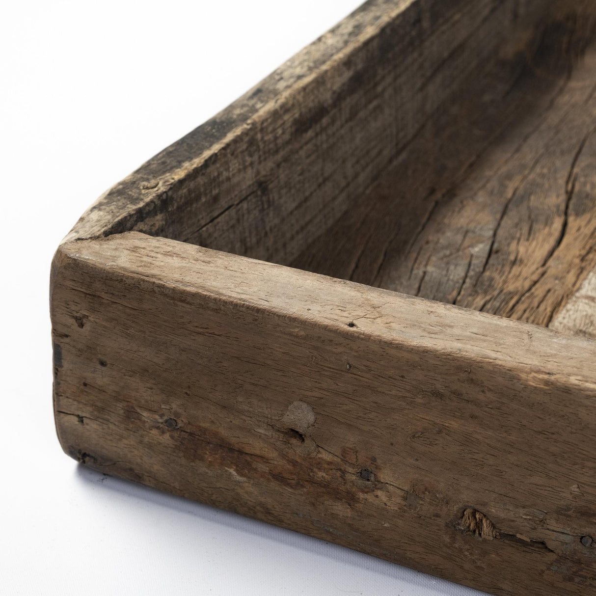 Mercana Carson (Large) 30L x 30W Brown Reclaimed Wood Tray