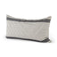 Mercana Nancy 14 x 26 Beige With Black Stripe Detail Decorative Pillow Cover