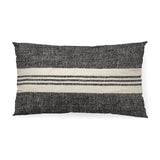 Mercana Sharon 14 x 26 Black With Stripes Decorative Pillow Cover