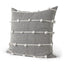 Mercana Linda 20 x 20 Navy And Cream With White Detail Decorative Pillow Cover