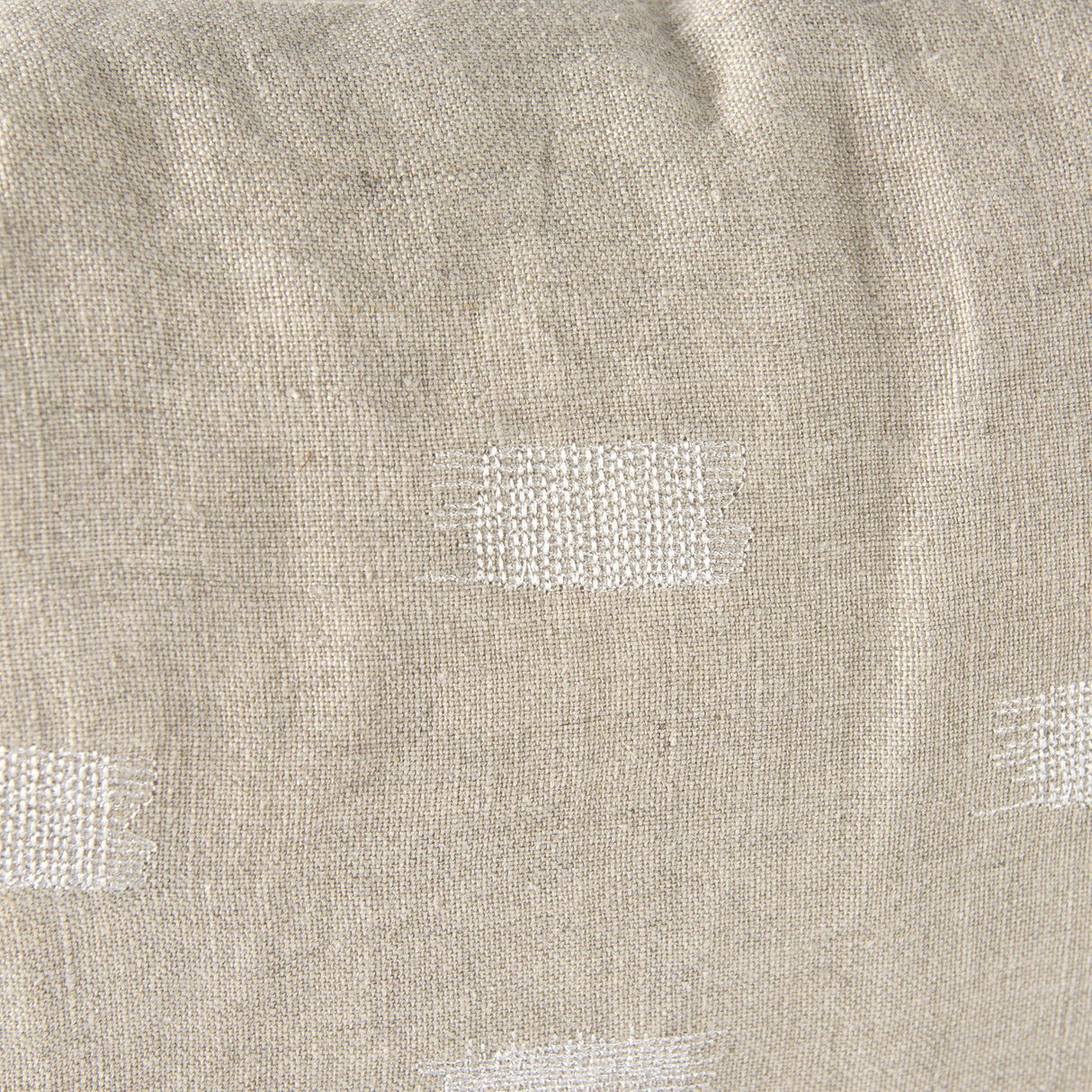 Mercana Lacey 13 x 21 Beige/White Decorative Pillow Cover