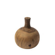 Mercana Afra Small Solid Wood Vase Shaped Decorative Object