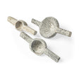 Mercana Oro (Set of 3) White Tribal Inspired Measuring Cups