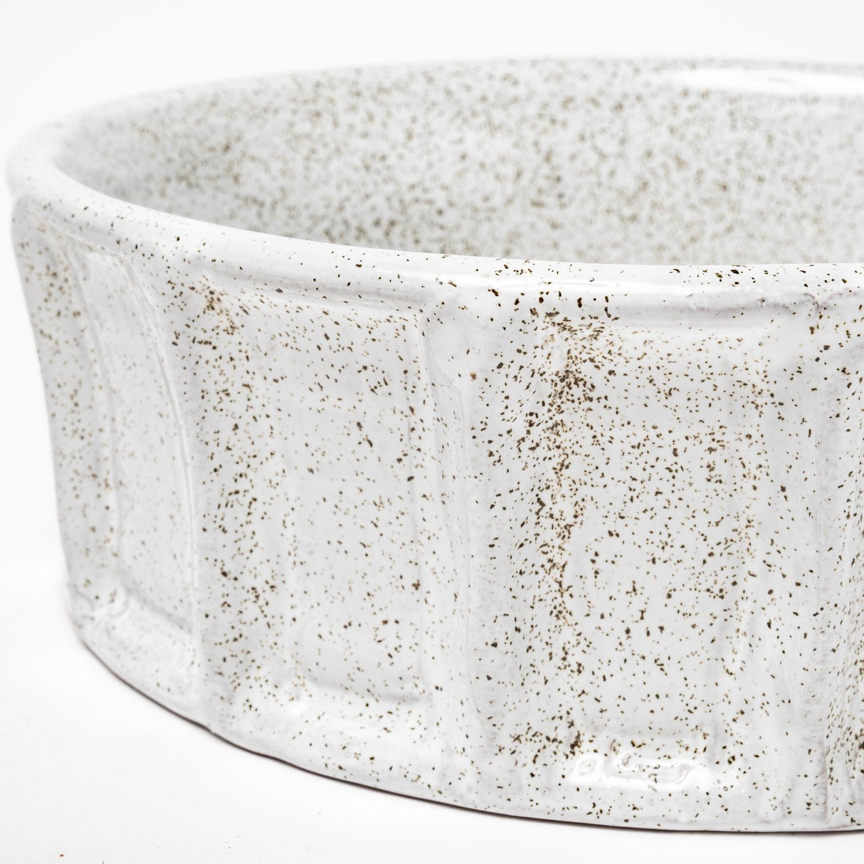 Mercana Silone (Small) 9L x 9W White Ceramic Bowl