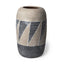 Mercana Cove Grey/Brown Ceramic Vase