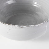 Mercana Larsen 13L x 13W White Ceramic Large Decorative Bowl