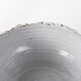 Mercana Larsen 13L x 13W White Ceramic Large Decorative Bowl