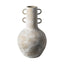 Mercana Sherry Rustic Brown Tall Neck Ceramic Vase
