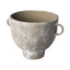 Mercana Deya Large Rustic Brown Ceramic Vase
