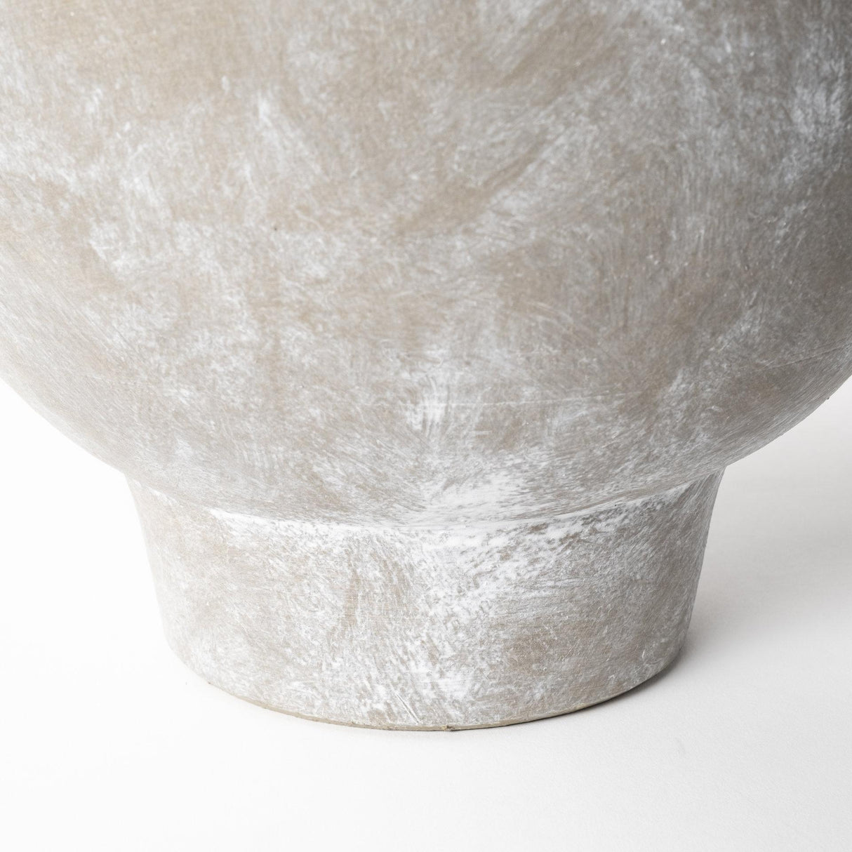 Mercana Deya Large Rustic Brown Ceramic Vase