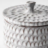 Mercana Azul (Small) 5L x 5W Gray Ceramic Detailed Decorative Box