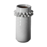 Mercana Farmhampton Large Gray Spoked Ceramic Vase